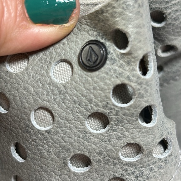 Volcom Buzz Womens skater High Tops marble leather tennis shoe sneakers Size 8.5 - Picture 6 of 13